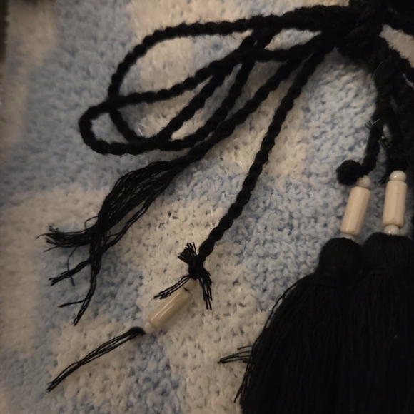 Lucky Brand Black Blouse Large - Picture 7 of 8